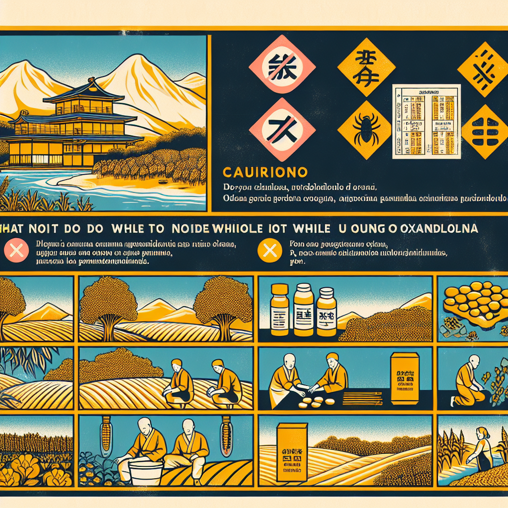 Qué NO hacer durante el uso de Oxandrolona